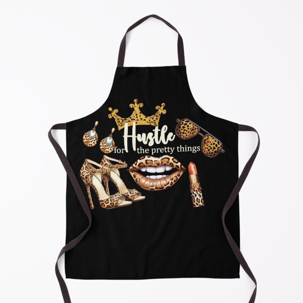 Item preview, Hustle for Pretty Things Leopard Collection Arrangement - with white text designed and sold by EmeraldeaArt.