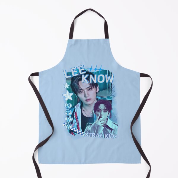 Item preview, Stray Kids Lee Know Group Y2K Preppy Blue Collage Design designed and sold by HELL0WBELLO.