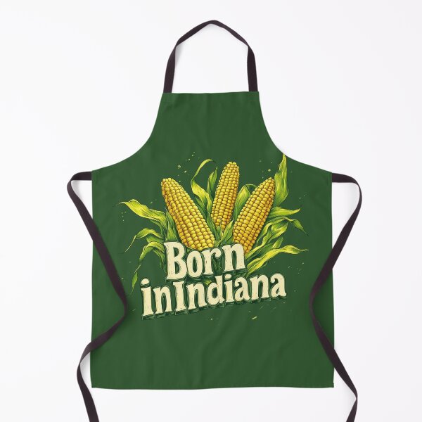 Item preview, Born in Indiana Corn Crazy designed and sold by OriginalBeerCat.