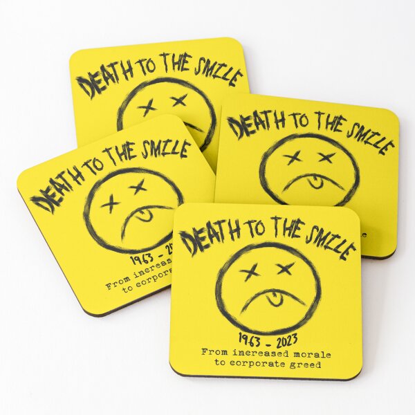 Item preview, DEATH TO THE SMILE designed and sold by Crashypops.