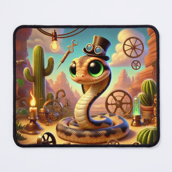 Artikelvorschau, Steampunk-Zwergpython entworfen und verkauft von Sillytoe.