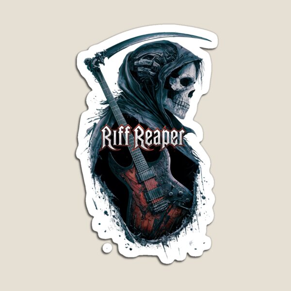 Artikel-Vorschau von Grimm Reaper T-Shirt für Herren, designt und verkauft von FocusedPatterns.