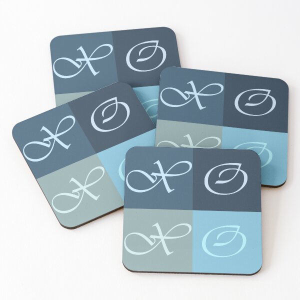 Item preview, XOXO, Hugs and Kisses in Fun Blue Script  designed and sold by WD-Artist.
