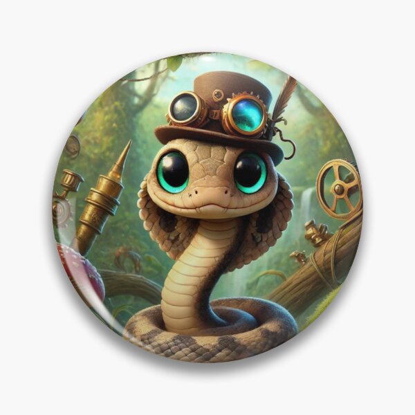 Item preview, Steampunk Pygmy Rattlesnake designed and sold by Sillytoe.