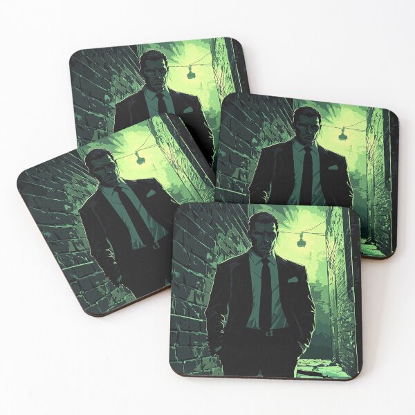 Item preview, Emerald Shadows: The Silent Watcher in the Alley 3:2 designed and sold by ZGigerBarker.