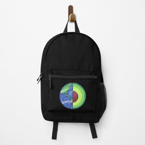 Item preview, avocado planet earth pixel art designed and sold by ZerpaGiovanna.