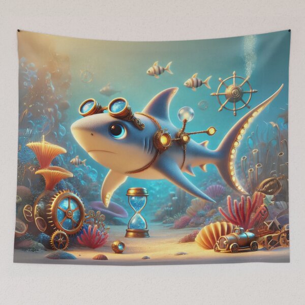 Item preview, Steampunk Pygmy Shark designed and sold by Sillytoe.