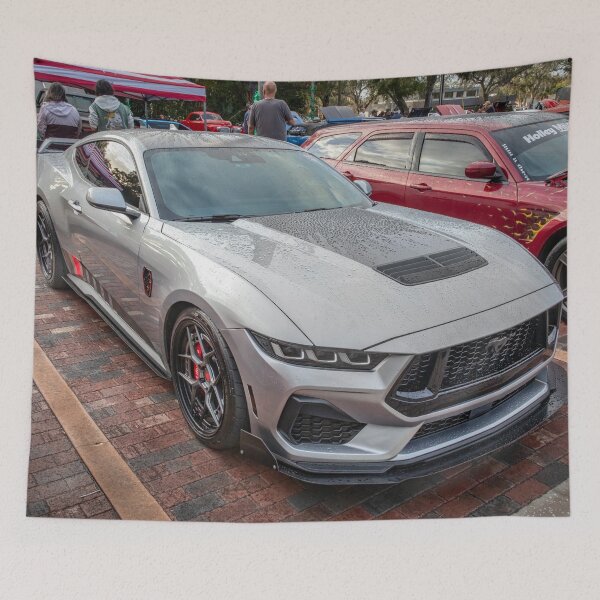 Artikelvorschau, 2024 Silberner Ford Mustang Premium VMP X123 entworfen und verkauft von RichFrancoCars.