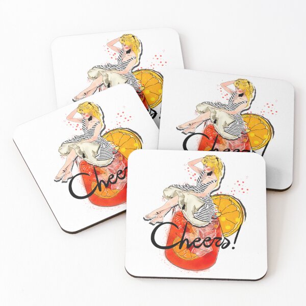 Item preview, Cheers to you gal! - home decor designed and sold by elisarium.