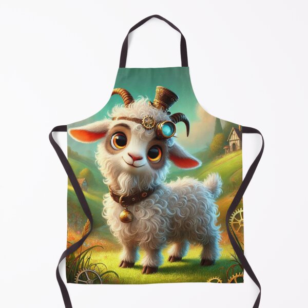 Item preview, Steampunk Pygora Goat designed and sold by Sillytoe.