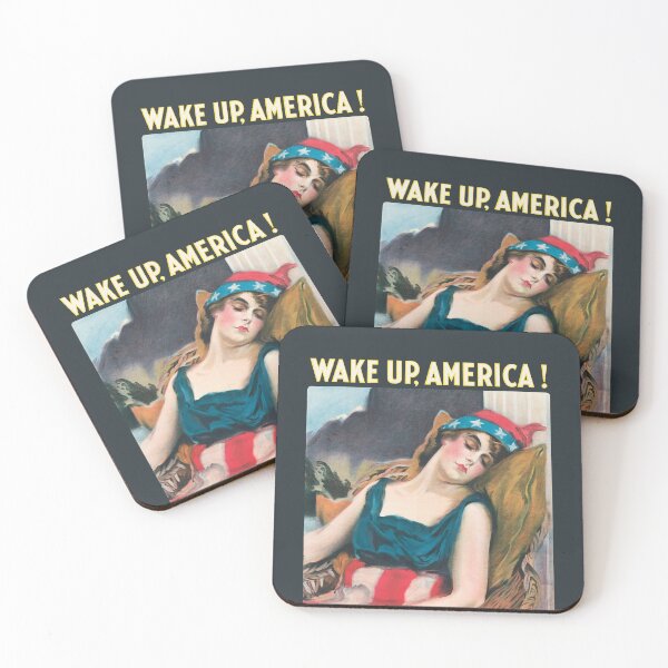 Item preview, Wake Up, America! designed and sold by KeeganCreations.