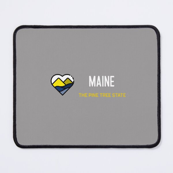 Item preview, Maine State Heart Logo designed and sold by GlobalSightseer.