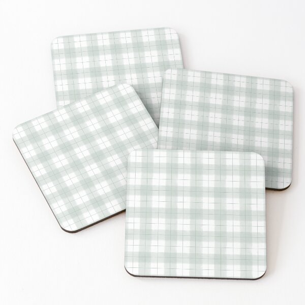 Item preview, Soft mint Gingham designed and sold by AnnikaisDrawing.