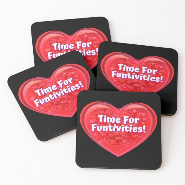 Item preview, HEART:  Time For Funtivities! - funny valentines signs designed and sold by DesignsFromTW-S.