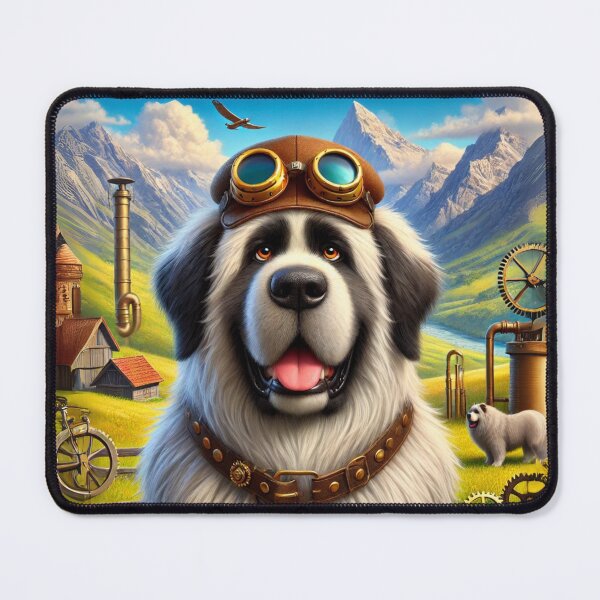 Item preview, Steampunk Pyrenean Mastiff designed and sold by Sillytoe.
