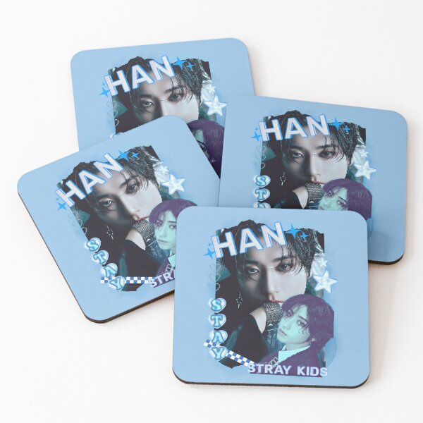 Item preview, Stray Kids Han Group Y2K Preppy Blue Collage Design designed and sold by HELL0WBELLO.