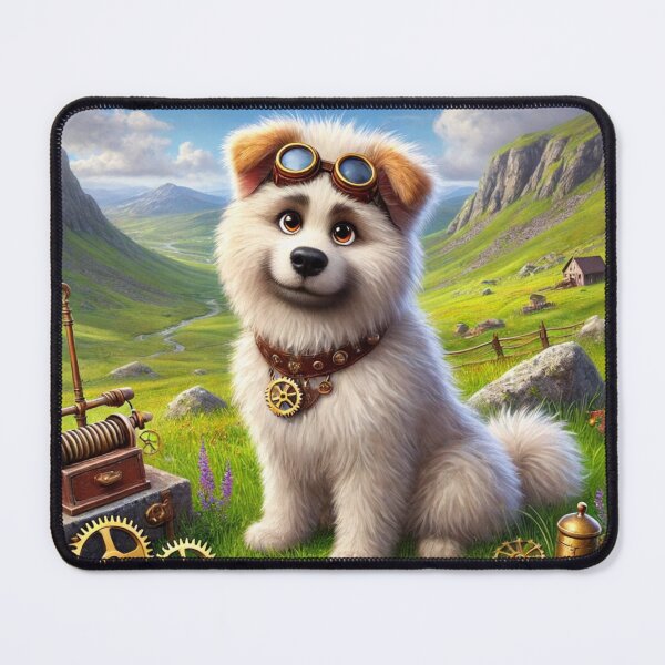 Item preview, Steampunk Pyrenean Shepherd designed and sold by Sillytoe.