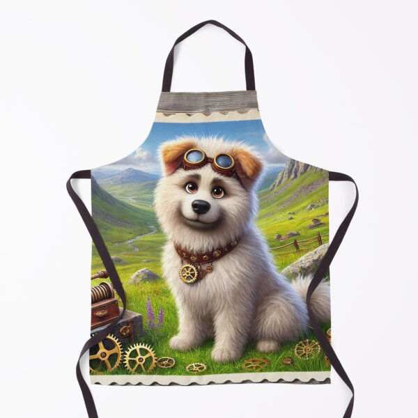 Item preview, Steampunk Pyrenean Shepherd designed and sold by Sillytoe.