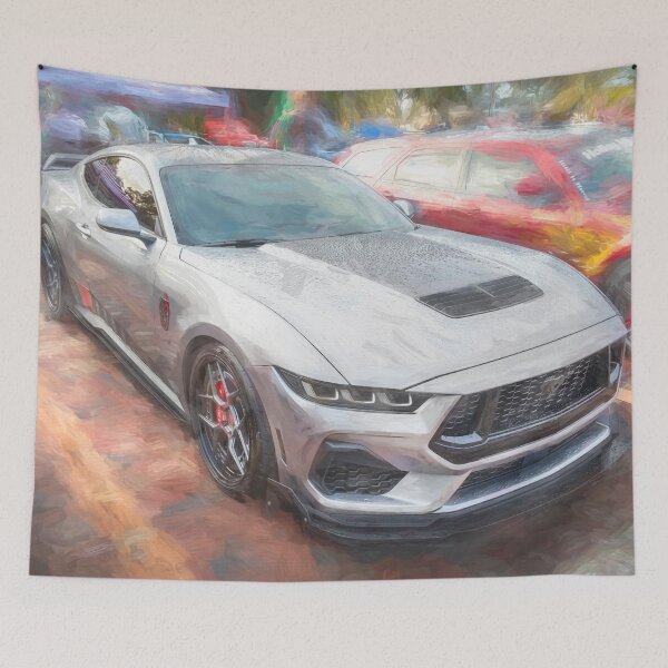 Artikelvorschau, 2024 Silberner Ford Mustang Premium VMP X125 entworfen und verkauft von RichFrancoCars.