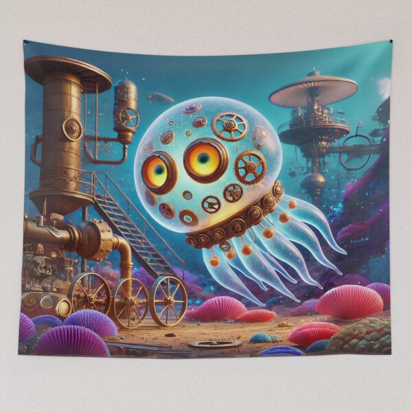 Item preview, Steampunk Pyrosome designed and sold by Sillytoe.