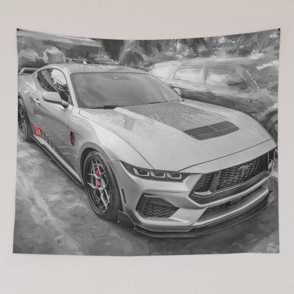 Artikelvorschau, 2024 Silberner Ford Mustang Premium VMP X127 entworfen und verkauft von RichFrancoCars.