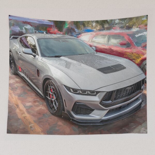 Artikelvorschau, 2024 Silberner Ford Mustang Premium VMP X129 entworfen und verkauft von RichFrancoCars.