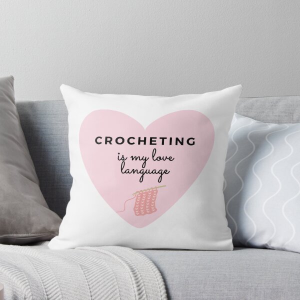 Item preview, Crocheting is My Love Language | Crochet Lovers designed and sold by NoodleDoodleCo.