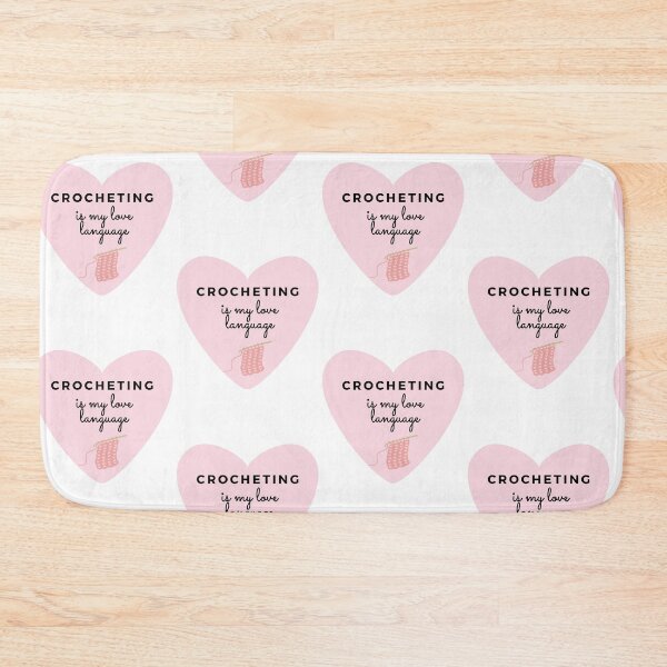Item preview, Crocheting is My Love Language | Crochet Lovers designed and sold by NoodleDoodleCo.