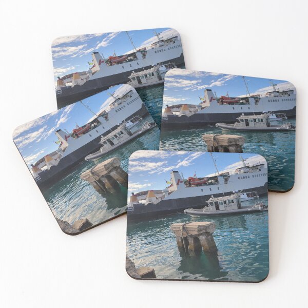 Item preview, Ferry in harbor  designed and sold by Vincy784.
