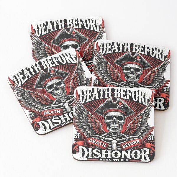 Item preview, Death Before Dishonor: Born to Fly Once Again designed and sold by MacksMerch.