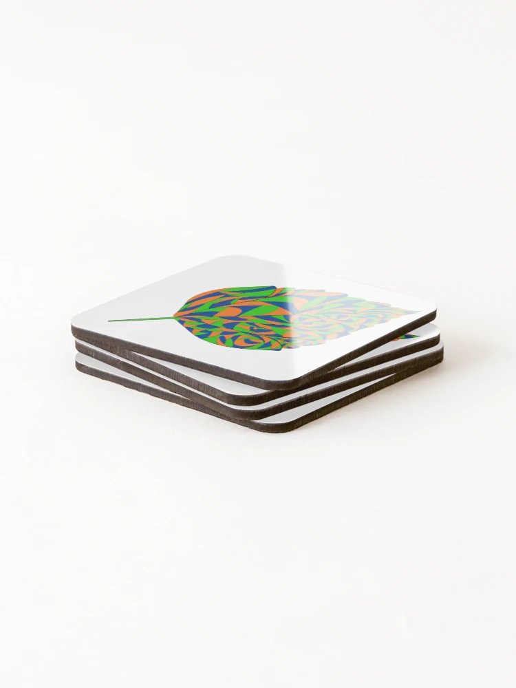 Thumbnail 4 of 5, Coasters (Set of 4), Leafe designed and sold by RandaStore.