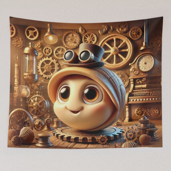 Item preview, Steampunk Quahog Clam designed and sold by Sillytoe.
