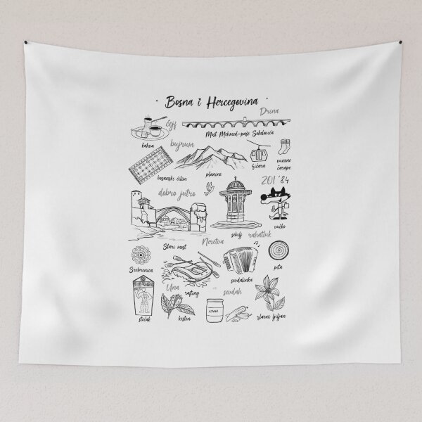 Item preview, Bosnia and Herzegovina designed and sold by lajugo.