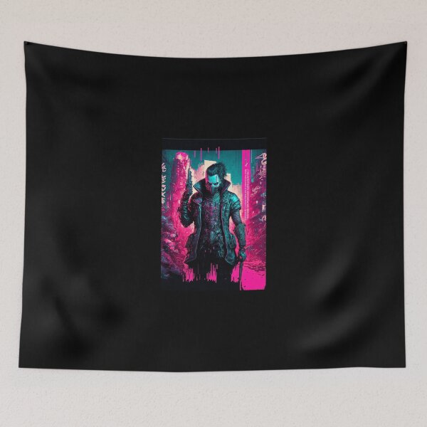 Item preview, Glitch Assassin: The Neon Outlaw of the Future designed and sold by ZGigerBarker.