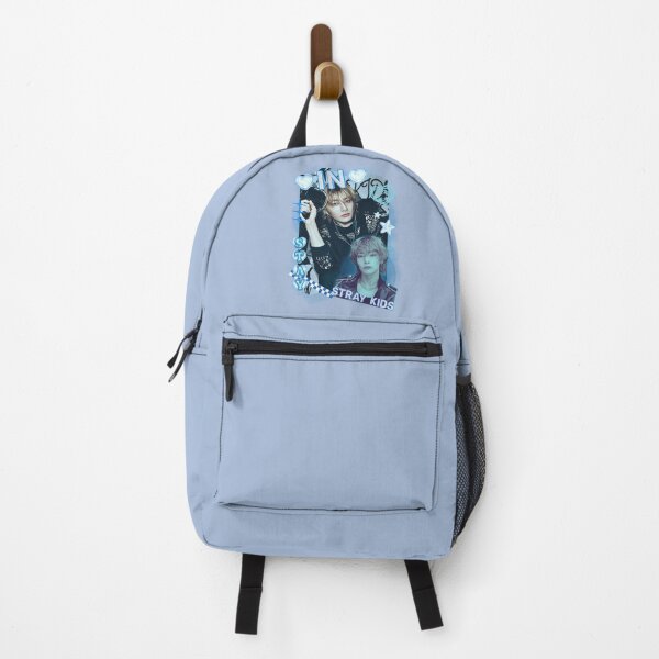Item preview, Diseño de collage azul preppy Y2K del grupo Stray Kids IN designed and sold by HELL0WBELLO.