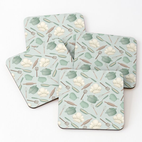Item preview, Cozy Kitchen Essentials Pattern designed and sold by AnnikaisDrawing.