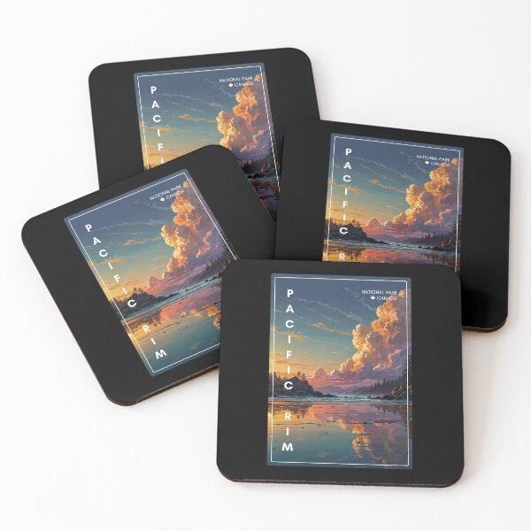 Item preview, Pacific Rim Canada Sunset Coast Art designed and sold by twentytwo ART souvenir designs.