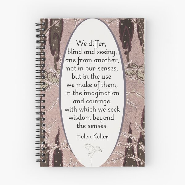 Item preview, We differ, blind and seeing. . . ., Helen Keller designed and sold by DeeFran Designs.