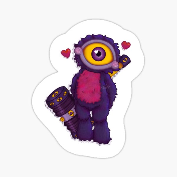 Vista previa del artículo con la obra «Vigilante Mundial Blinky», diseñado y vendido por ImaginationInk.