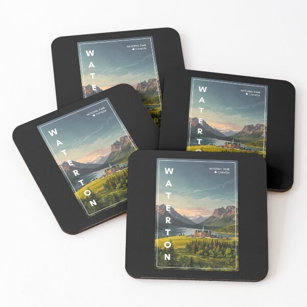 Item preview, Waterton National Park Canada Art designed and sold by twentytwo ART souvenir designs.