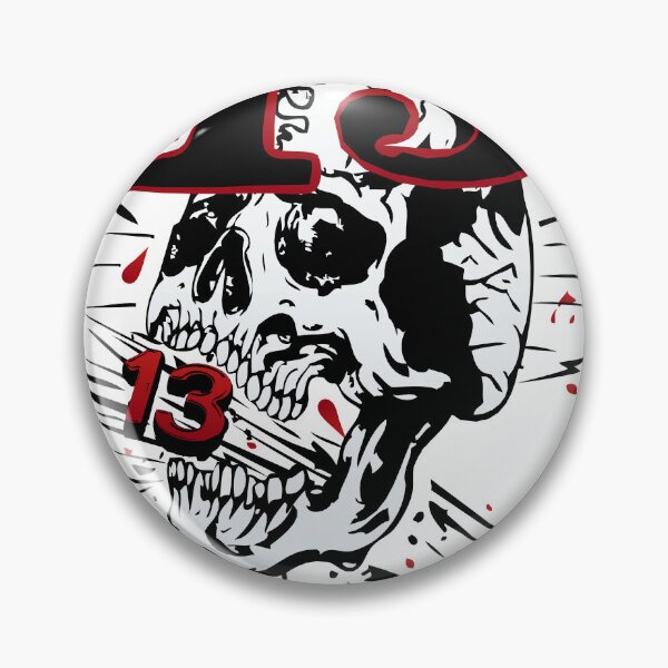 Item preview, head of death skull hipster skulls 13 number death fears no one designed and sold by Achille3777.