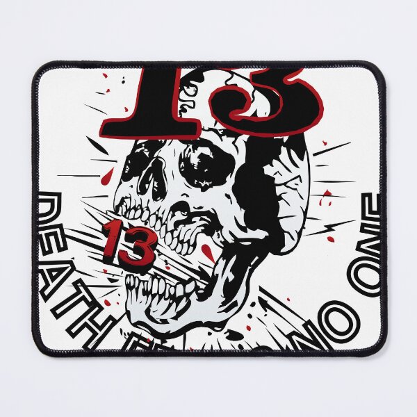 Item preview, head of death skull hipster skulls 13 number death fears no one designed and sold by Achille3777.