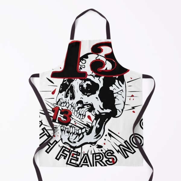Item preview, head of death skull hipster skulls 13 number death fears no one designed and sold by Achille3777.