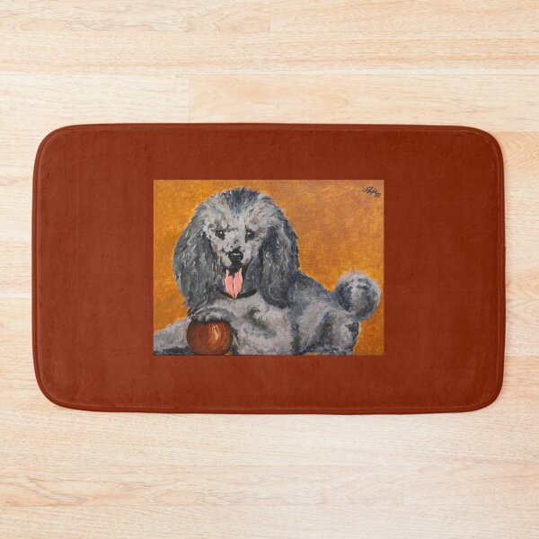 Item preview, Joy, silver poodle by MiraSlava, 2012 designed and sold by ArtMiraSlava.
