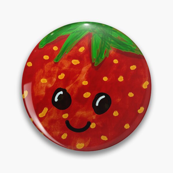 Item preview, Happy strawberry face designed and sold by AdventuresOy.