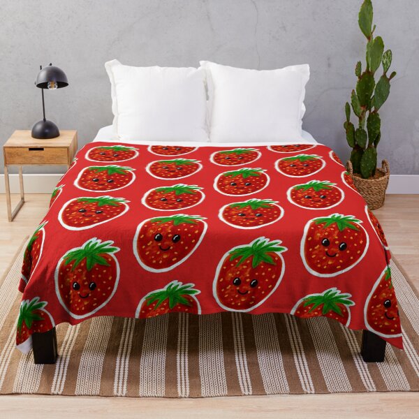 Item preview, Happy strawberry face designed and sold by AdventuresOy.