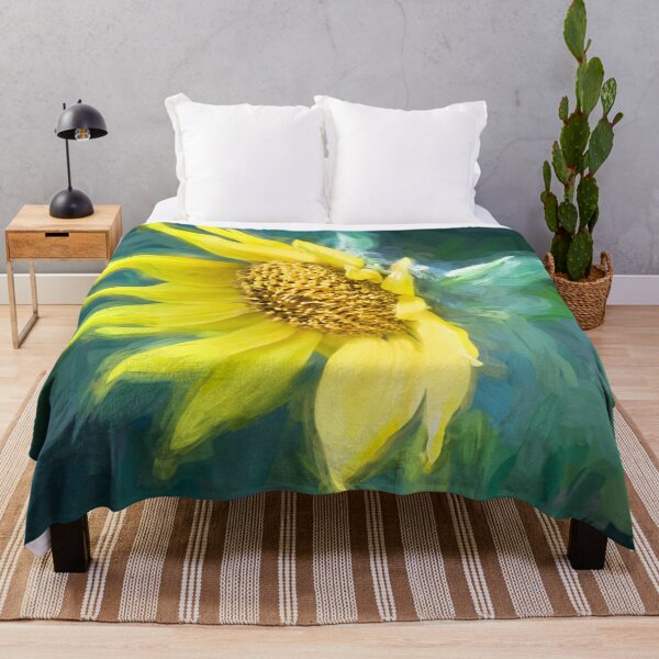 Item preview, Happy Sunflowers Helianthus Abstract X183 designed and sold by RichFrancoCars.