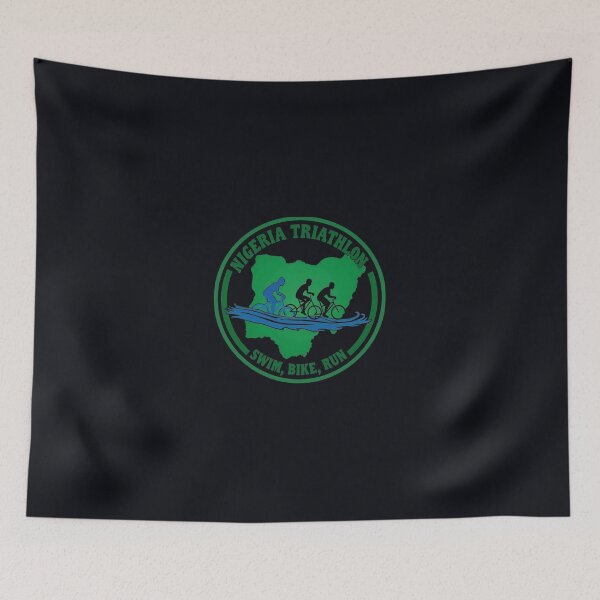 Item preview, Nigeria Triathlon Spirit – Swim, Bike, Run Through Africa’s Heart designed and sold by Triathlongram.