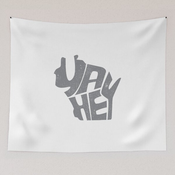 Item preview, YA HEY WISCONSIN Typographic designed and sold by gstrehlow2011.