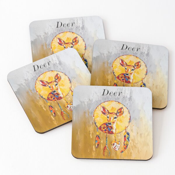 Item preview, Animal Medicine | Deer Dreamcatcher  designed and sold by PopCultureArtShop.